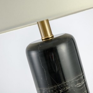American modern simple fashion marble table lamp modern creative light luxury designer bedside lamp