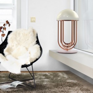 Nordic Typhoon Lamp Designer Exhibition Hall Art Creation Free Rotary Lamp Individual Living Room Bedroom Hotel Bedside Lamp