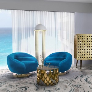 Personality Creative Rotary Modeling Floor Lamp Living Room Studio Designer Bedside Lamp