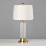 Studio Living Room Tea Table Lamp Hotel Villa Designer Model Room Post-modern Simple Creative Crystal Bedside Lamp