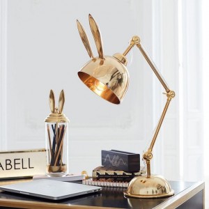 Nordic Postmodern Creative Rabbit Living Room Table Lamp Creative Studio Bedside Designer Children's Room Table Lamp