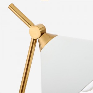 Modern Simple Creative Metal Marble Ball Table Lamp American Model Room Living Room Bedside Decorative Table Lamp