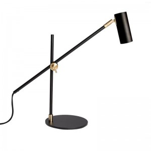 Brass Cross Modern Bedroom Bedside Nostalgia Hotel Eye Protector Desk Lamp Retro Industrial Iron Metal Engineering Lamp