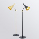 American style retro industrial style standard lamp Nordic vertical creative living room bedroom simple wedding room sofa floor lamp