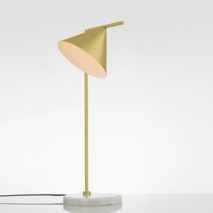 Modern Designer Creative Metal Bedroom Bedside Lamp Simple Fashion Living Room Bedroom Funnel Decorative Table Lamp