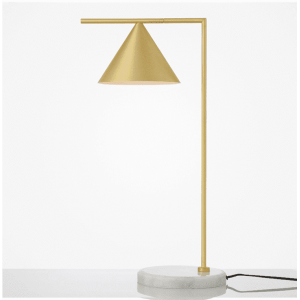 Modern Designer Creative Metal Bedroom Bedside Lamp Simple Fashion Living Room Bedroom Funnel Decorative Table Lamp