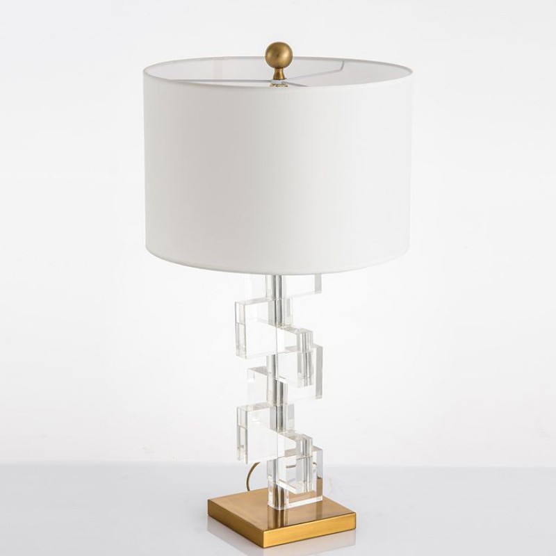 Postmodern Simple American Fashion Lamp Living Room Glass Creative