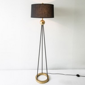 American floor lamp Living room vertical desk lamp bedside lamp modern simple creative study LED floor lamp