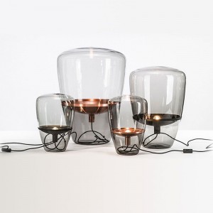 Czech Brokis Balloons table lamp glass c...