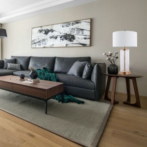 American Simple Light Luxury Crack Glass Table Lamp Postmodern Fashion Model Room Living Room Bedroom Metal Cracked Glass Decorative Table Lamp