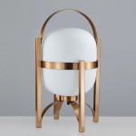 Postmodern Simple Glass Ball Bedroom Bedside Table Lamp Nordic Creative Designer Model Studio Table Lamp