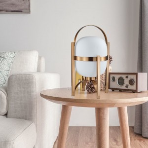 Postmodern Simple Glass Ball Bedroom Bedside Table Lamp Nordic Creative Designer Model Studio Table Lamp