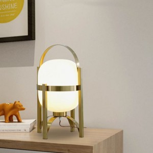 Postmodern Simple Glass Ball Bedroom Bedside Table Lamp Nordic Creative Designer Model Studio Table Lamp