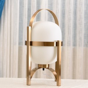 Postmodern Simple Glass Ball Bedroom Bedside Table Lamp Nordic Creative Designer Model Studio Table Lamp