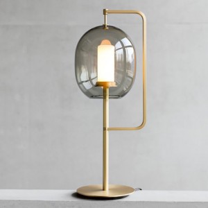 Nordic Creative Glass Torch Living Room Living Room Model Room Club Hotel Engineering Desk table light