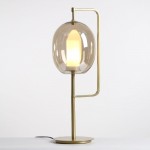 Nordic Creative Glass Torch Living Room Living Room Model Room Club Hotel Engineering Desk table light