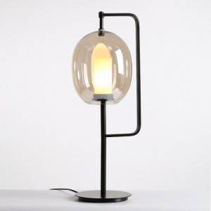 Nordic Creative Glass Torch Living Room Living Room Model Room Club Hotel Engineering Desk table light