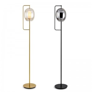 Nordic Creative Glass Torch Living Room Living Room Model Room Club Hotel Engineering Desk table light