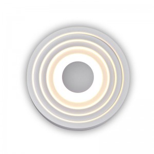 Modern home aluminium circular wall lamp 10W for bedroom