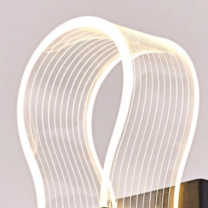 Scandinavian Luxury Creative Living Room TV Background Wall Acrylic Wall Lamp American Retro Stairway Hallway Cloakroom Lamp