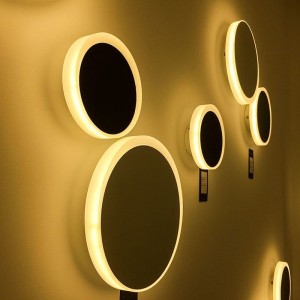 Creative Modern Simple Hardware Acrylic High-end Composite Wall Lamp